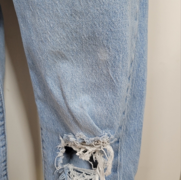 Levi’s Premium Wedgie Straight Jeans Size 27 Button Fly Medium Wash High Rise - Picture 2 of 9